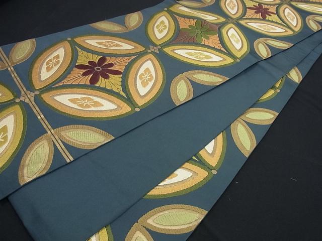 平和屋本店■極上　銀座志ま亀　別誂川島織物謹製　六通柄本袋帯　唐織　七宝文　金糸　逸品3s1253 平和屋本店□極上 銀座志ま亀 別誂川島織物謹製 六通