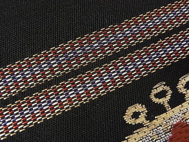 平和屋本店□極上 龍村平蔵製 本袋帯 天竺装駒 逸品s2827の通販はau