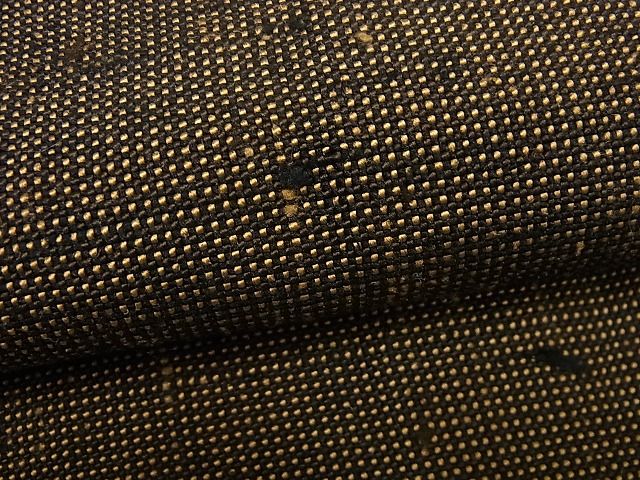 平和屋本店▽超希少 男性 伊兵衛織 工芸手織 アンサンブル 単衣 逸品3s3389