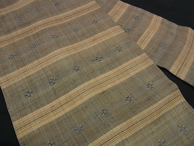 平和屋本店□希少 夏物 人間国宝 平良敏子 喜如嘉の芭蕉布 花織 八寸