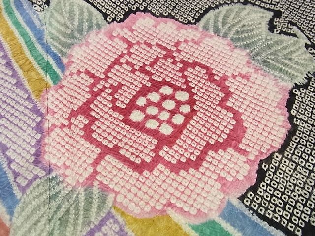 平和屋本店□極上 名門 藤娘きぬたや・総絞り 振袖 箱付き 逸品 未使用