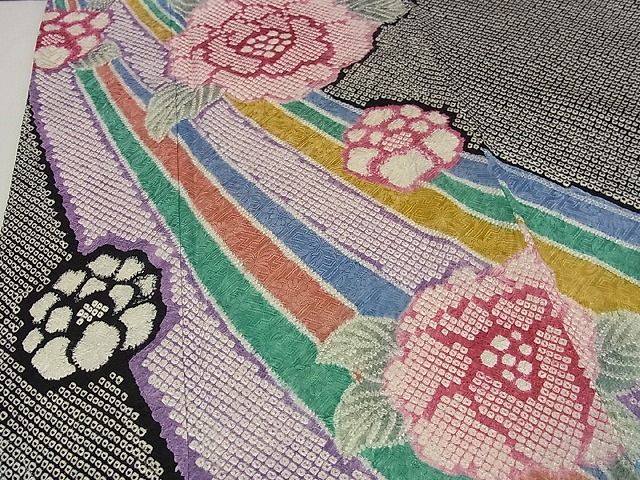 平和屋本店□極上 名門 藤娘きぬたや・総絞り 振袖 箱付き 逸品 未使用