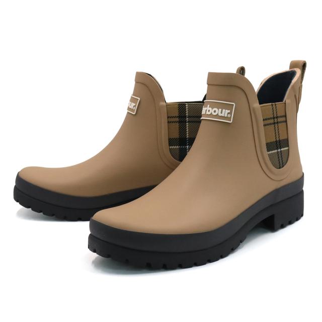 BARBOUR バブアー ブーツ レディース レインブーツ シューズ レインシューズ LRF0091 / MALLOW ベージュ