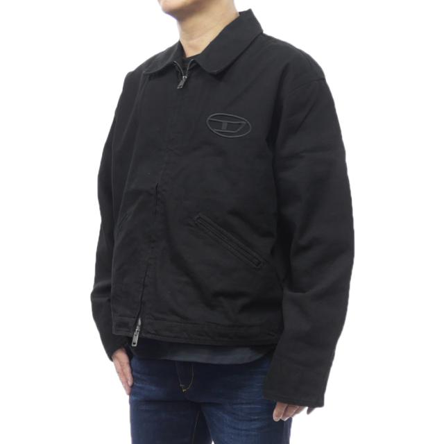旧モデルセール！ DIESEL ディーゼル ジャケット メンズ コットン 綿100％ デニムジャケット A14147 0LIBQ / J-TAYLOR-BLEACH ブラック