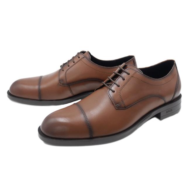 旧モデルセール！ HUGO BOSS ヒューゴボス ドレスシューズ メンズ レザーシューズ 靴 50536144 10251501 Tayil Derb tcltls ストレートチップ ブラウン