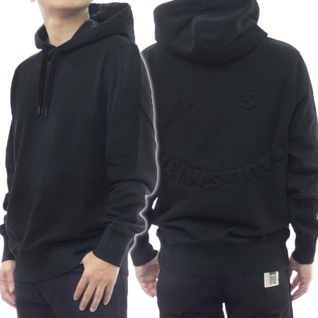 セールAW PS PAUL SMITH ポールスミス パーカー メンズ プルオーバー コットン 綿100％ M2R 217ZE TP5110 ブラック 20,659円