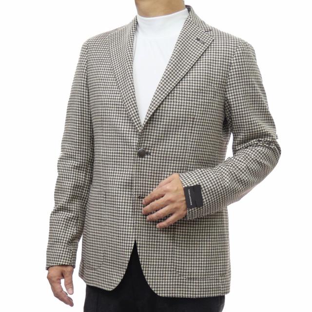 旧モデルセール！ TAGLIATORE タリアトーレ ジャケット メンズ シングル2Bジャケット 1SMC22K 390025 ベージュ 40,690円