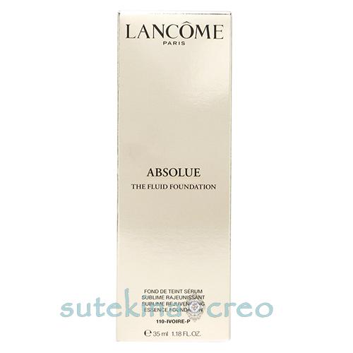 訳あり ランコム アプソリュ ザ フルイドファンデーション 110 35ml