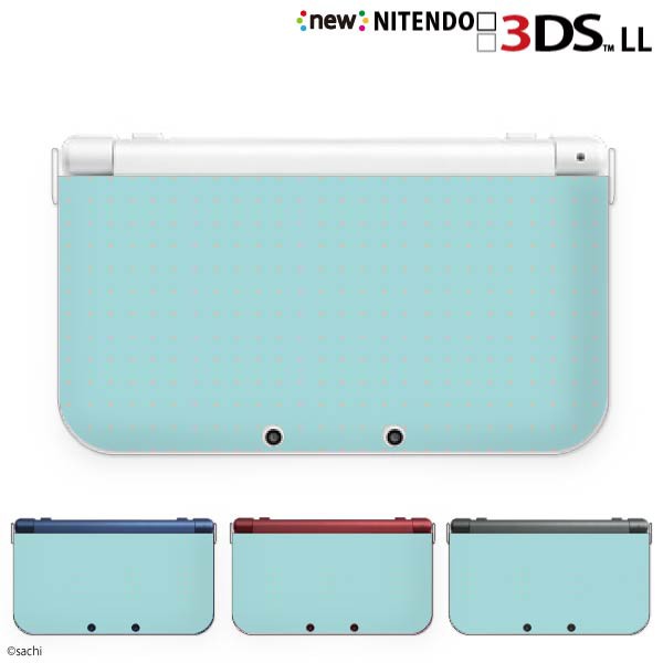 New ニンテンドー 3ds Ll ケース カバー 3dsll Nintendo かわいいgirls 2 ドット プチ ピンク 水色の通販はau Pay マーケット スマモール