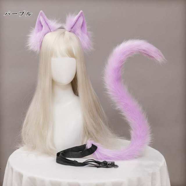 BJD】DIYシュシュで猫のシッポと猫耳カチューシャを超簡単に