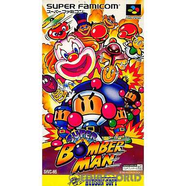 箱説明書なし][SFC]スーパーボンバーマン(SUPER BOMBERMAN)(19930428)