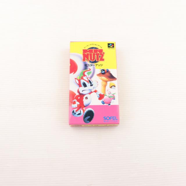 【中古即納】[お得品][箱説明書なし][SFC] MR. NUTZ(ミスターナッツ) ソフエル (19941007)の通販は 27,036円