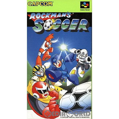 中古即納】[箱説明書なし][SFC] ロックマンズサッカー(ROCKMAN'S