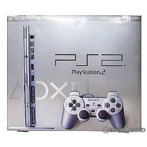 10 薄型　中古PS2 SCPH-75000 シルバー　正常動作　プレイステーション2　レターパックプラス　送料520円 ps2 75000の通販