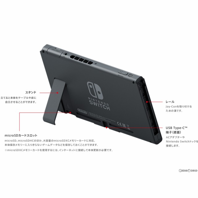 中古即納】[本体][Switch]Nintendo Switch(ニンテンドースイッチ) Joy ...