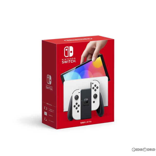 中古即納】[Switch] (本体)(未使用)Nintendo Switch(有機EL