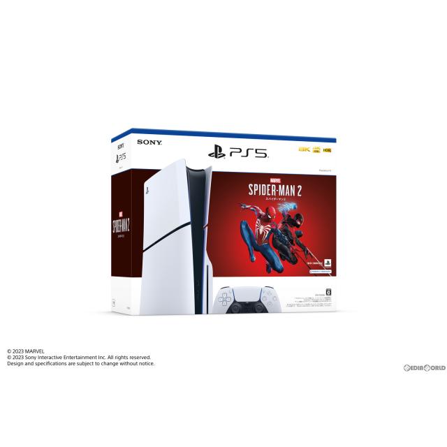 【中古即納】[PS5] (本体)PlayStation5(プレイステーション5) slimモデル(スリムモデル) Marvel's Spider-Man 2(マーベル スパイダーマン2) 同梱版(CFIJ-10020) ソニー・インタラクティブエンタテインメント (20231220)_3