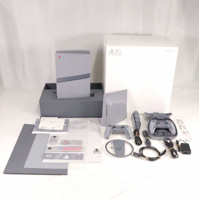 【中古即納】[PS5] (本体) ソニーストア限定 PlayStation5 Pro プレイステーション5 プロ 30周年アニバーサリー リミテッドエディション 特別セット SIE(CFI-7000B30)(20241121)の通販は