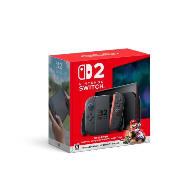 【中古即納】[Switch2] (本体) Nintendo Switch 2(ニンテンドースイッチ2)(日本語・国内専用) マリオカート ワールド セット 任天堂(BEE-S-KB6PA)(20250605)