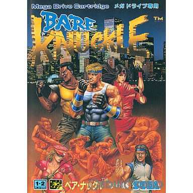 MD]BARE KNUCKLE(ベア・ナックル) 怒りの鉄拳(ROMカートリッジ ロム