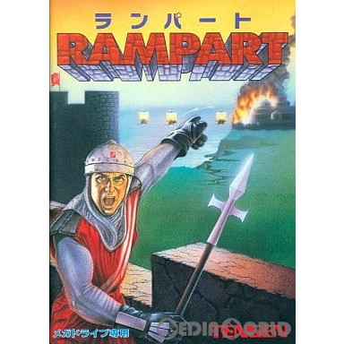 メガドライブ ソフト ランパート(カートリッジ) テンゲン 中古即納】[MD] ランパート(カートリッジ) テンゲン (19921211