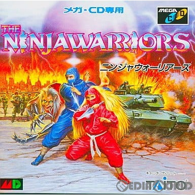 【中古即納】[MD] THE NINJA WARRIORS(ニンジャウォーリアーズ)(メガCD) タイトー (19930312)