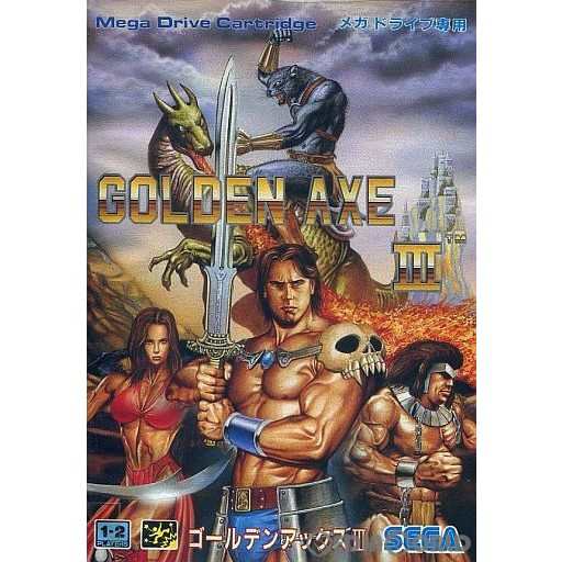 MD]ゴールデンアックスIII(Golden Axe 3)(ROMカートリッジ ロム ...