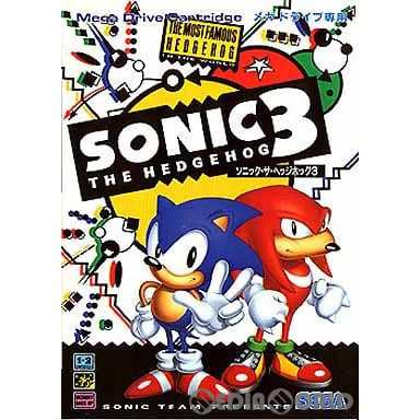 【中古即納】[MD]SONIC THE HEDGEHOG 3(ソニック・ザ・ヘッジホッグ3)(ROMカートリッジ/ロムカセット)(19940527)