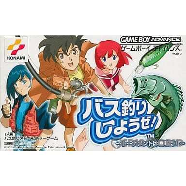 【中古即納】[お得品][箱説明書なし][GBA] バス釣りしようぜ! 〜トーナメントは戦略だ!〜 コナミ (20021205)の通販は