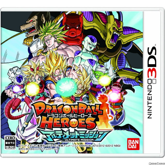 【中古即納】[3DS] ドラゴンボールヒーローズ アルティメットミッション バンダイナムコゲームス (20130228)