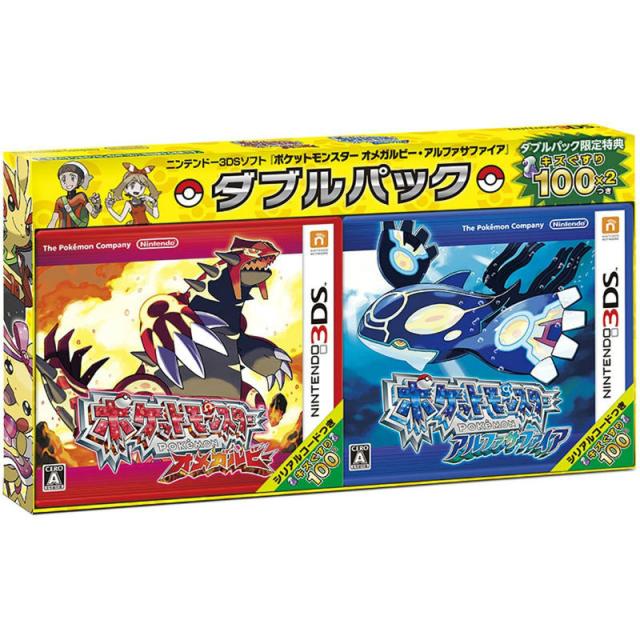 ポケットモンスター アルファサファイア オメガルビー 3ds カセット