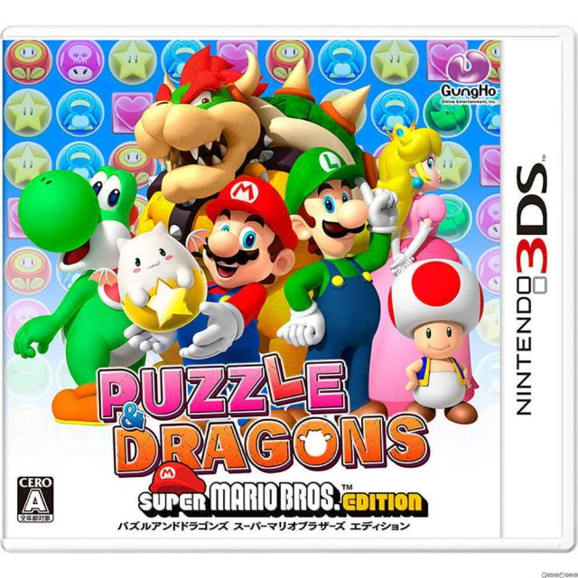 中古即納】[3DS] PUZZLE & DRAGONS SUPER MARIO BROS. EDITION(パズル