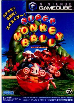 【中古即納】[表紙説明書なし][GC] スーパーモンキーボール(Super Monkey Ball) セガ (20010914)