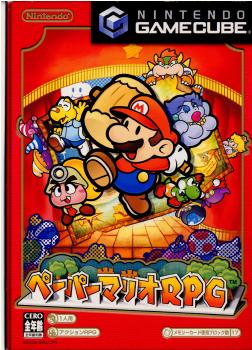 【中古即納】[表紙説明書なし][GC] ペーパーマリオRPG 任天堂 (20040722)