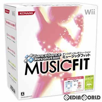 【中古即納】[Wii] ダンス ダンス レボリューション ミュージックフィット(Dance Dance Revolution MUSICFIT) 専用コントローラ同梱版(限定版) コナミデジタルエンタテインメント (20100128)