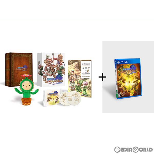 【中古即納】[PS4] e-STORE限定 聖剣伝説 レジェンド オブ マナ:HDリマスター版 コレクターズ エディション スクウェア・エニックス (20210624)