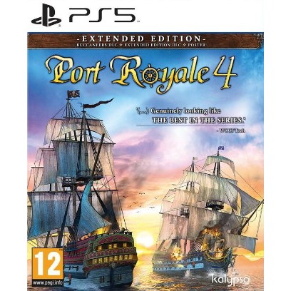 【中古即納】[PS5] Port Royale 4(ポート ロイヤル 4) Extended Edition(限定版) EU版 Kalypso Media (20210902)
