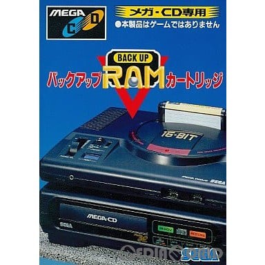 【中古即納】[ACC][MD]メガCD専用 バックアップRAMカートリッジ セガ(G-2920)(19920320)｜au PAY マーケット