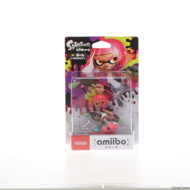 任天堂 Switch プロコン スプラトゥーン3 amiibo ネオンガール Amazon.co.jp: amiibo ガール【ネオンピンク】 (スプラトゥーン