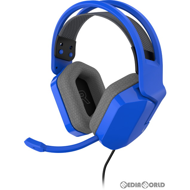 【新品】【お取り寄せ】[ACC][Switch] CYBER・超軽量ゲーミングヘッドセット(SWITCH用) (スイッチ用) ブルー サイバーガジェット(CY-NSULGHS-BL) (20231130)の通販は 6,570円