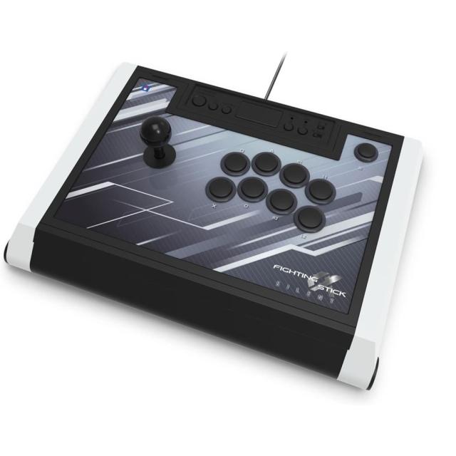 中古即納】[ACC][PS5] ファイティングスティックα SILENT(サイレント 