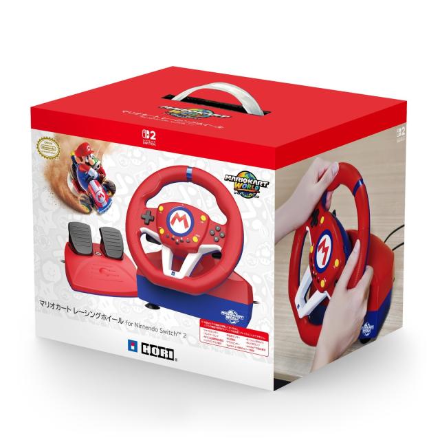 新品】【お取り寄せ】[ACC][Switch2] マリオカート レーシングホイール 