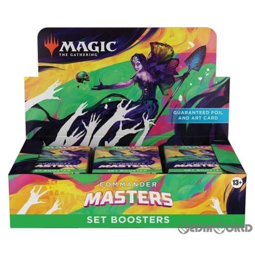 【新品】【お取り寄せ】[BOX][TCG]MTG マジック:ザ・ギャザリング 統率者マスターズ(Commander Masters) セット・ブースター(英語版)(24