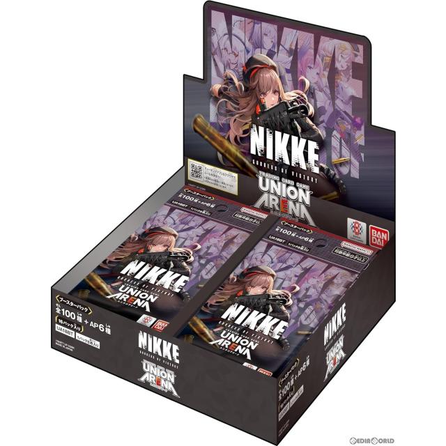 【新品即納】[TCG] (カートン)(再販) UNION ARENA(ユニオンアリーナ) ブースターパック 勝利の女神:NIKKE(ニケ)【UA18BT】(16BOX) バンダイ(20260211)
