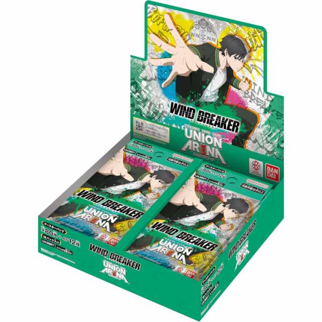 【予約前日出荷】[TCG] (カートン) UNION ARENA(ユニオンアリーナ) ブースターパック WIND BREAKER(ウィンドブレイカー)【UA38BT】(16BOX)(20250425)の通販は
