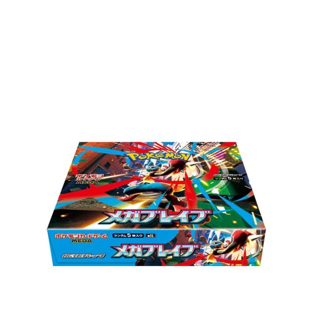 ポケモンカードMEGA メガブレイブ　1カートン　新品未開封品 Amazon.co.jp: 【完全未開封BOX】ポケモンカードゲーム MEGA