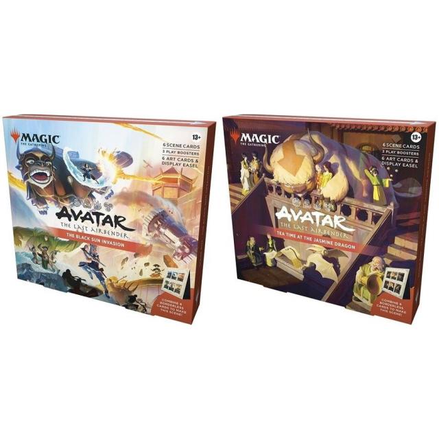 【新品即納】[TCG] (インナーカートン) MTG マジック:ザ・ギャザリング Avatar: The Last Airbender(アバター 伝説の少年アン) シーンボックス(英語版) ウィザーズ・オブ・ザ・コースト(2種×2個)(20251121)