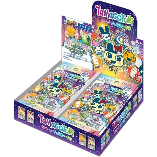 【予約前日出荷】[TCG] (カートン) たまごっち にゅー!ごっちカード3(パック) バンダイ(12BOX)(20260710)