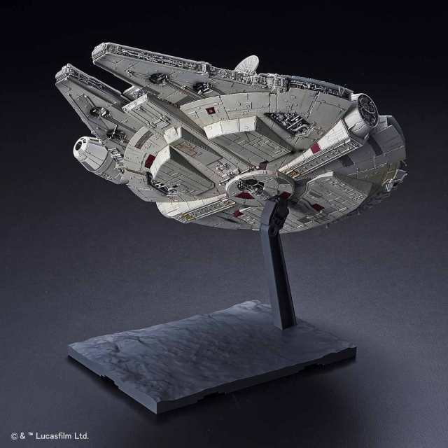 【新品即納】[PTM] (再々販) 1/144 ミレニアム・ファルコン(スター・ウォーズ/スカイウォーカーの夜明け) STAR WARS エピソード9 プラモデル バンダイスピリッツ(20250201)の通販は