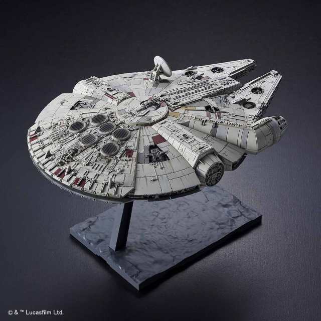 【新品即納】[PTM] (再々販) 1/144 ミレニアム・ファルコン(スター・ウォーズ/スカイウォーカーの夜明け) STAR WARS エピソード9 プラモデル バンダイスピリッツ(20250201)の通販は